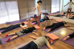 陰ヨガスペシャルレッスンしました