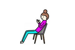 【ヨガポーズ】腰痛の原因はスマホにも。